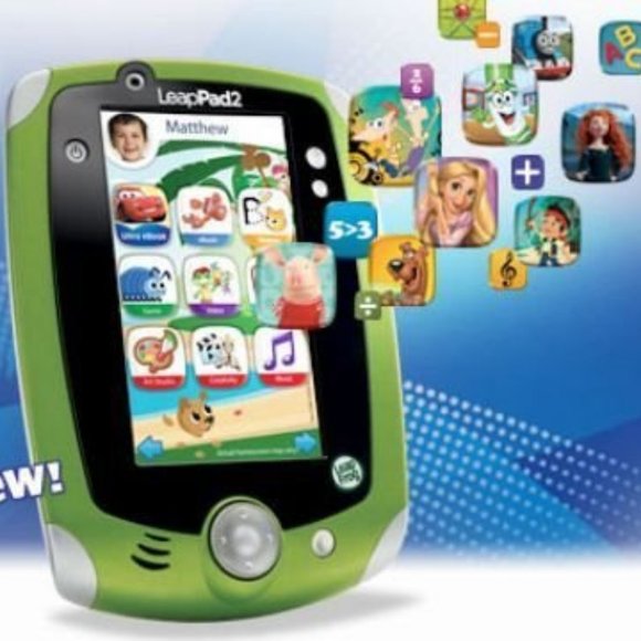 Leapfrog LeapPad 2 Explorer Game System Learning Tablet Green & Apps NEW Sealed - Picture 2 of 15
